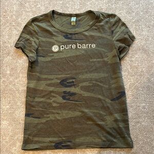 Pure Barre Camo Shirt
